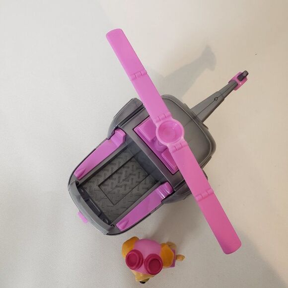Nickelodeon Paw Patrol Skye Pup with Helicopter Pink Dog Toy Little Hands - Picture 12 of 12